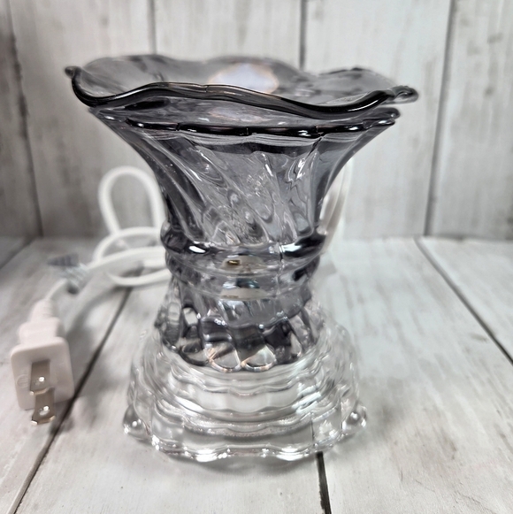 Other - Electric Oil Warmer Dimming Switch Lamp Glass Wax Burner Aroma Fragrance